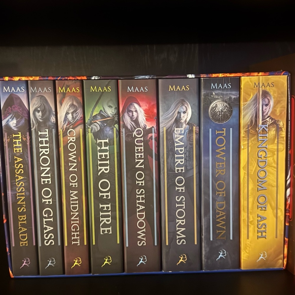 Sarah J. Maas-Throne of Glass Series -Out of print original covers!